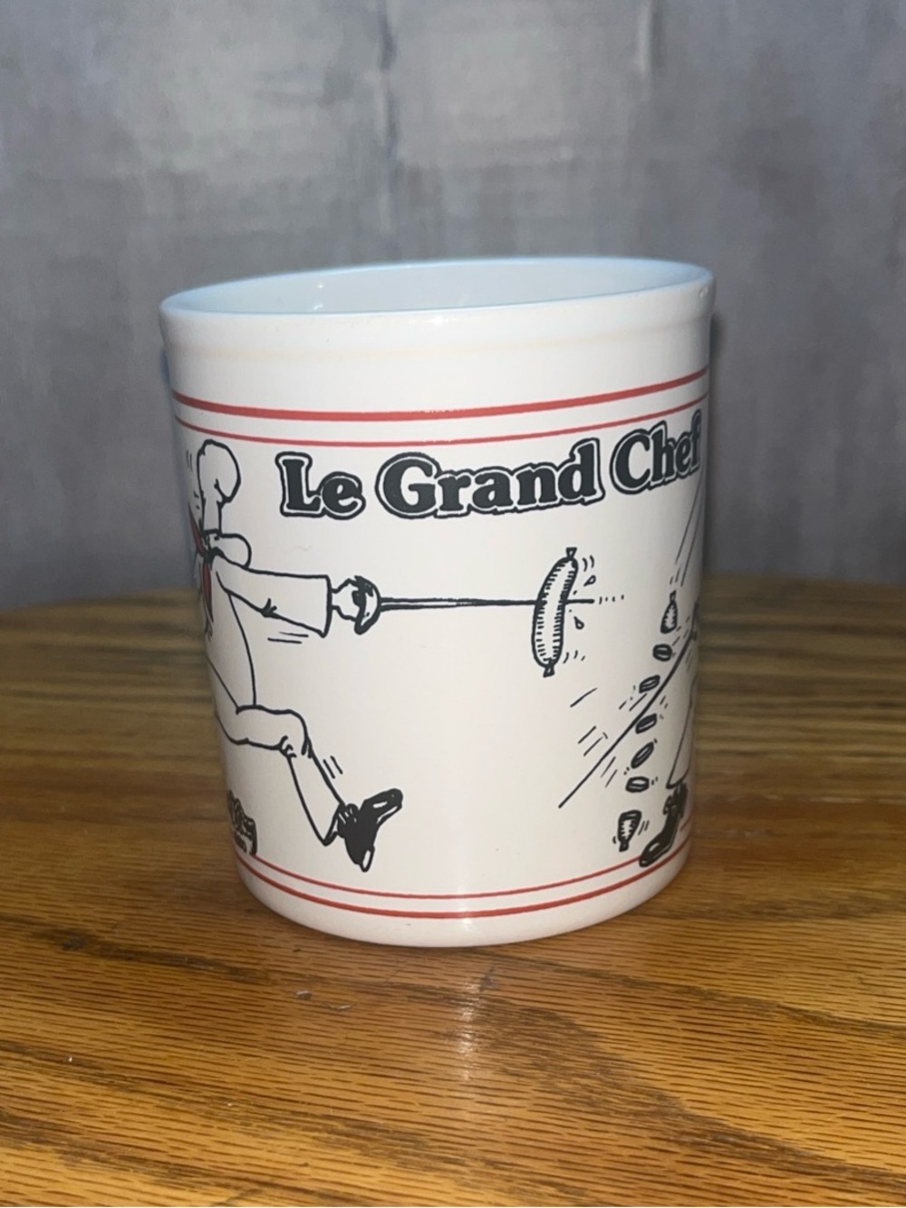 Staffordshire Kiln Craft Mug  10oz LE GRAND CHEF